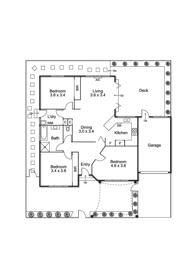 Floorplan of Homely house listing, 10 Beilby Street, Moorabbin VIC 3189