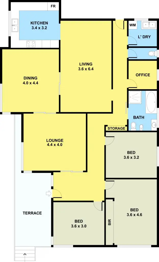 Floorplan of Homely house listing, 103 Camp Road, Broadmeadows VIC 3047