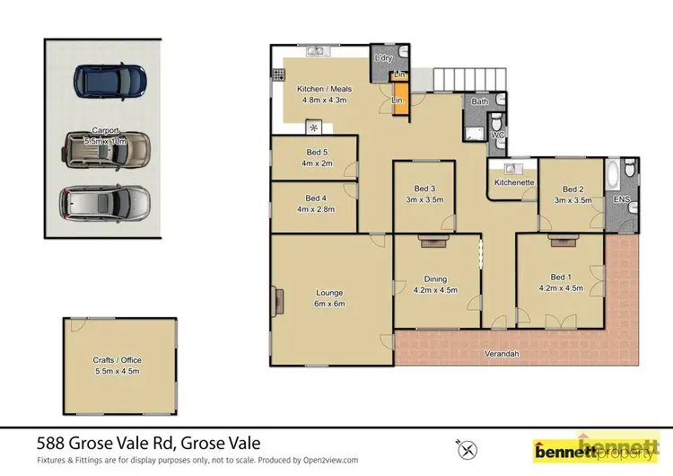 Floorplan of Homely house listing, 588 Grose Vale Road, Grose Vale NSW 2753