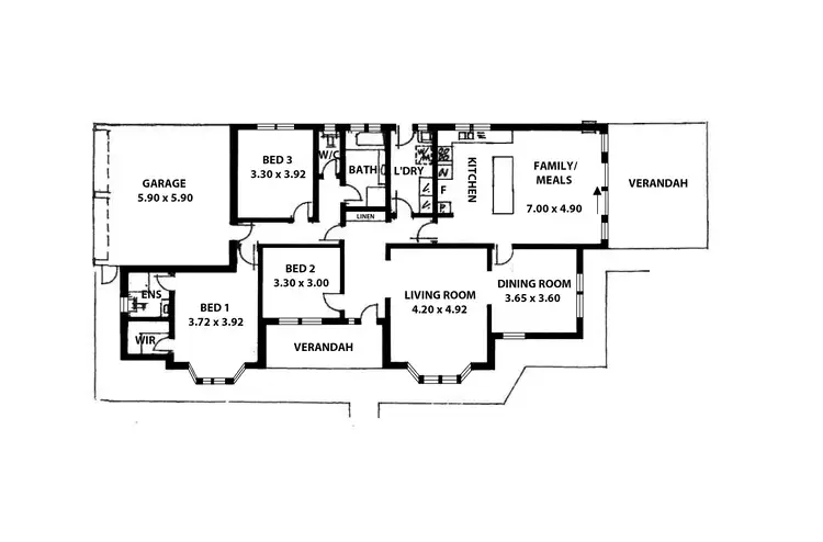 Floorplan of Homely house listing, 18 Birnie Avenue, Kensington Park SA 5068