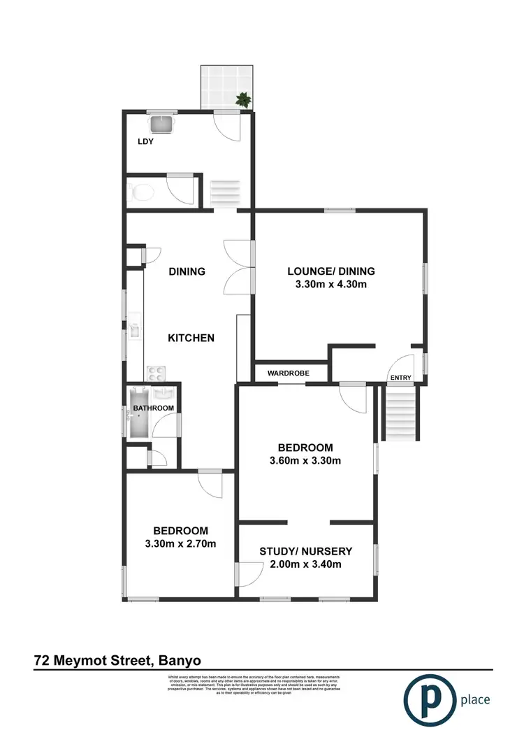 Floorplan of Homely house listing, 72 Meymot Street, Banyo QLD 4014
