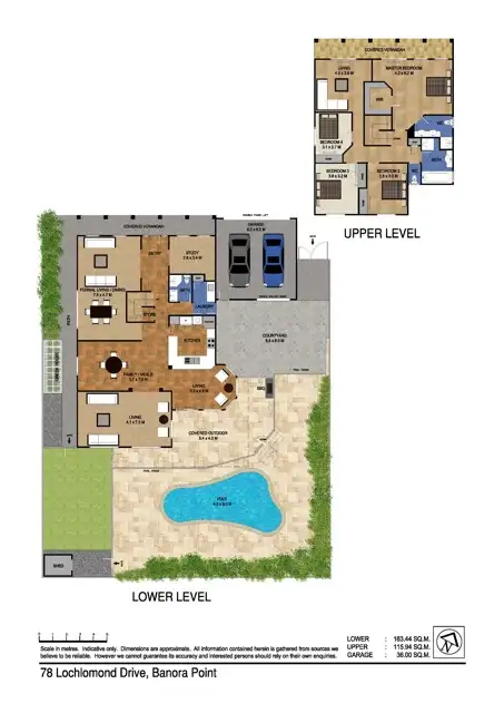 Floorplan of Homely house listing, 78 Lochlomond Drive, Banora Point NSW 2486