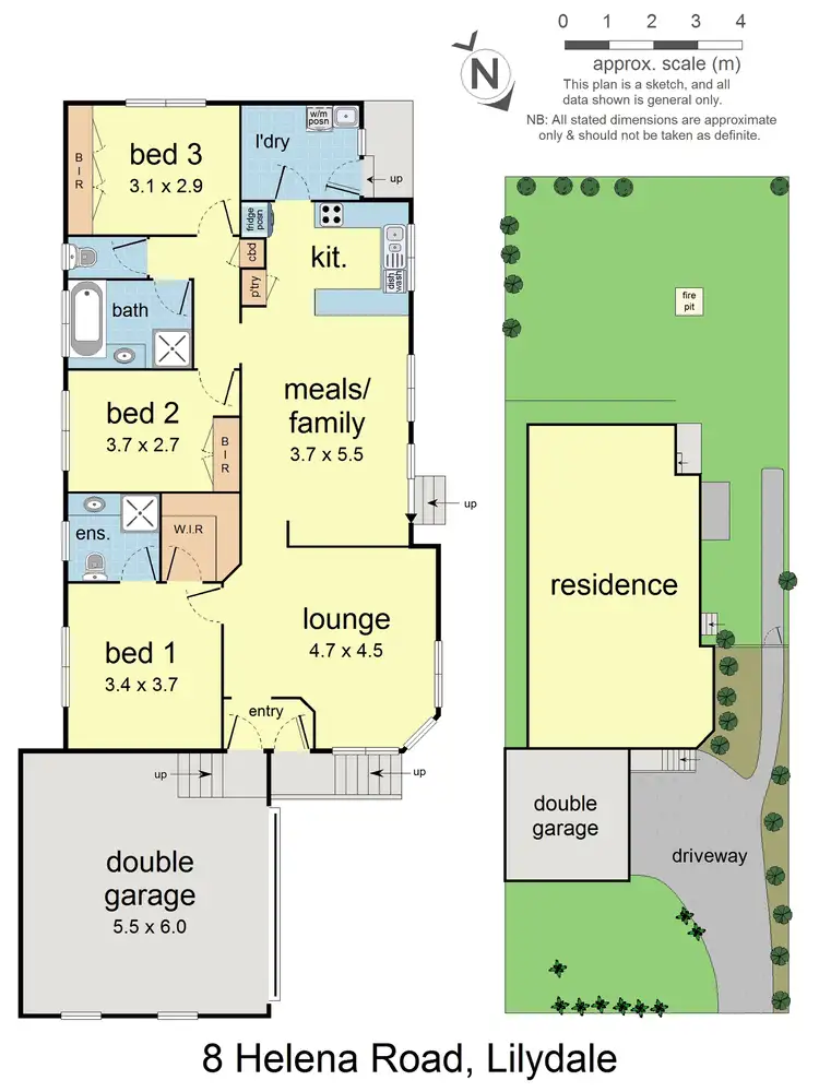 Floorplan of Homely house listing, 8 Helena Road, Lilydale VIC 3140