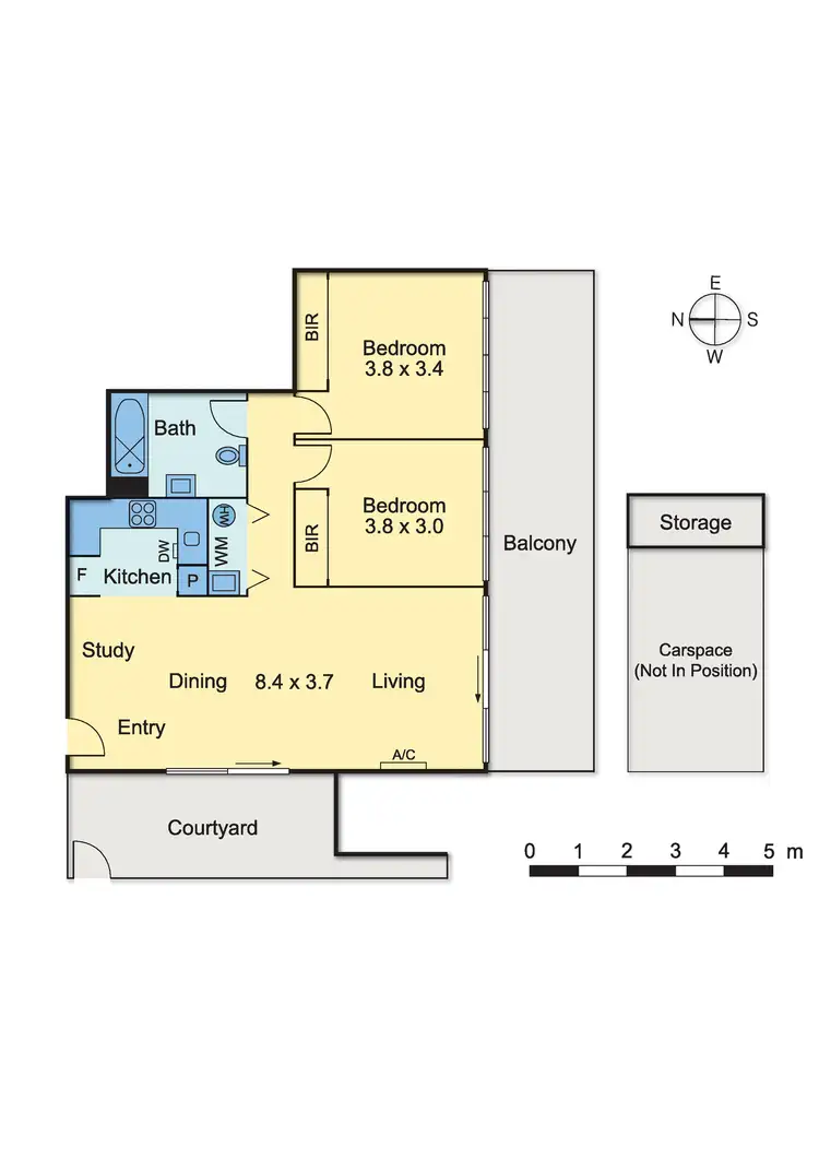 Floorplan of Homely apartment listing, 210/113 Pier Street, Altona VIC 3018
