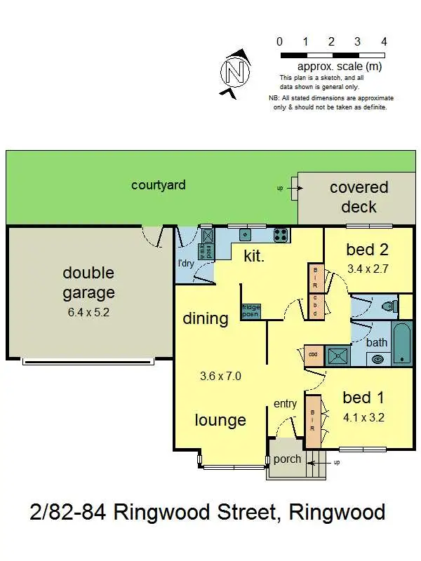 Floorplan of Homely unit listing, 2/82-84 Ringwood Street, Ringwood VIC 3134