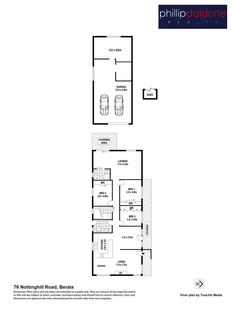 Floorplan of Homely house listing, 76 Nottinghill Road, Berala NSW 2141