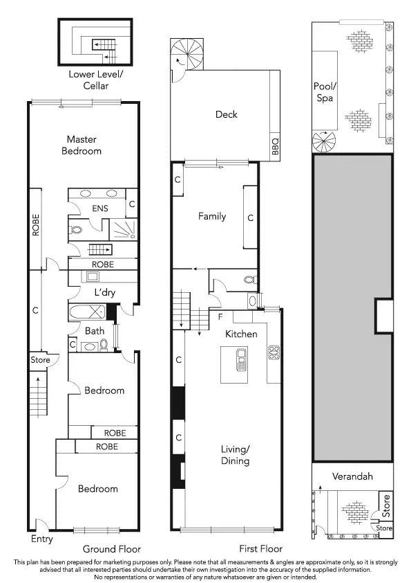 Floorplan of Homely house listing, 106 Beaconsfield Parade, Albert Park VIC 3206