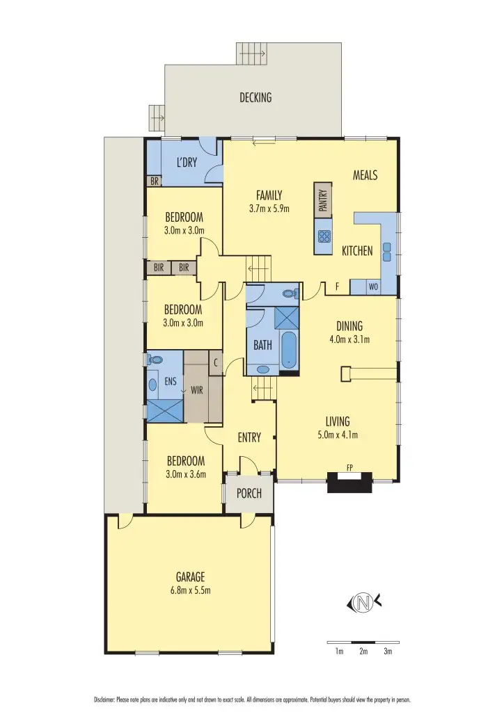 Floorplan of Homely house listing, 21 Red Plum Place, Doncaster East VIC 3109