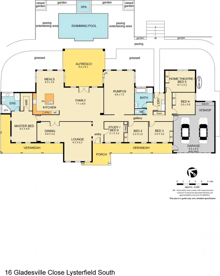 Floorplan of Homely house listing, 16 Gladesville Close, Lysterfield South VIC 3156