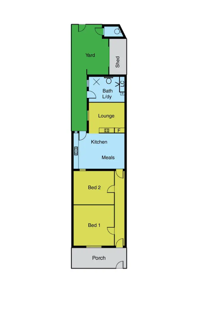 Floorplan of Homely house listing, 3 Charles Street, Carlton VIC 3053