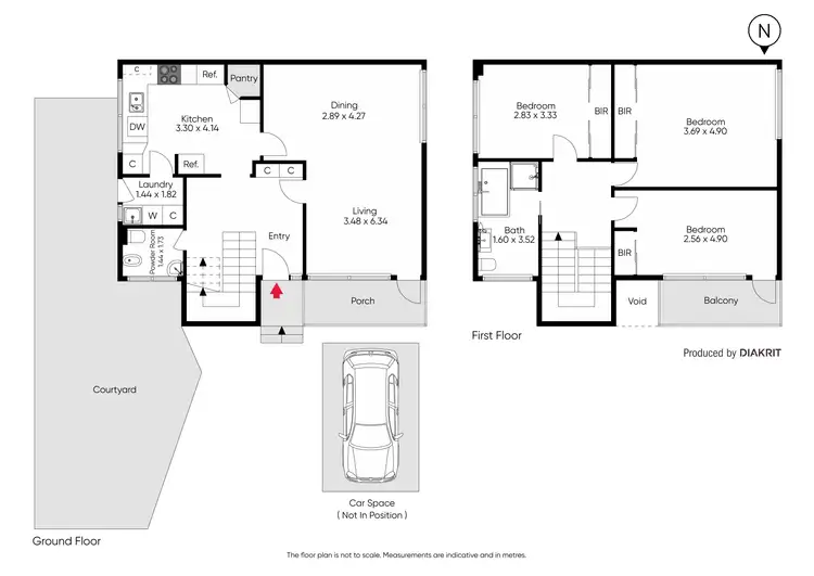 Floorplan of Homely house listing, 1/4 Avondale Road, Armadale VIC 3143