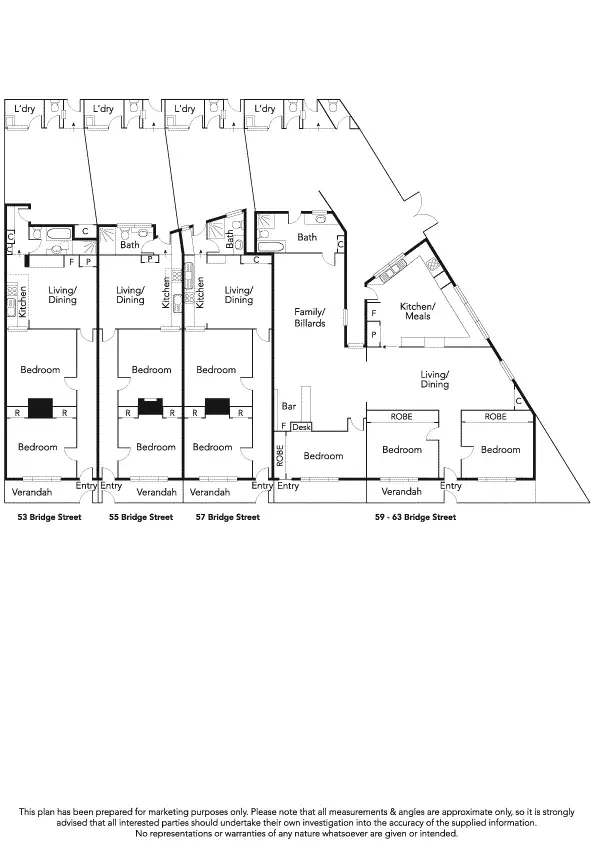 Floorplan of Homely house listing, 53-63 Bridge Street, Port Melbourne VIC 3207