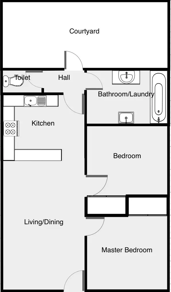 Floorplan of Homely house listing, 7/189 Deakin Avenue, Mildura VIC 3500