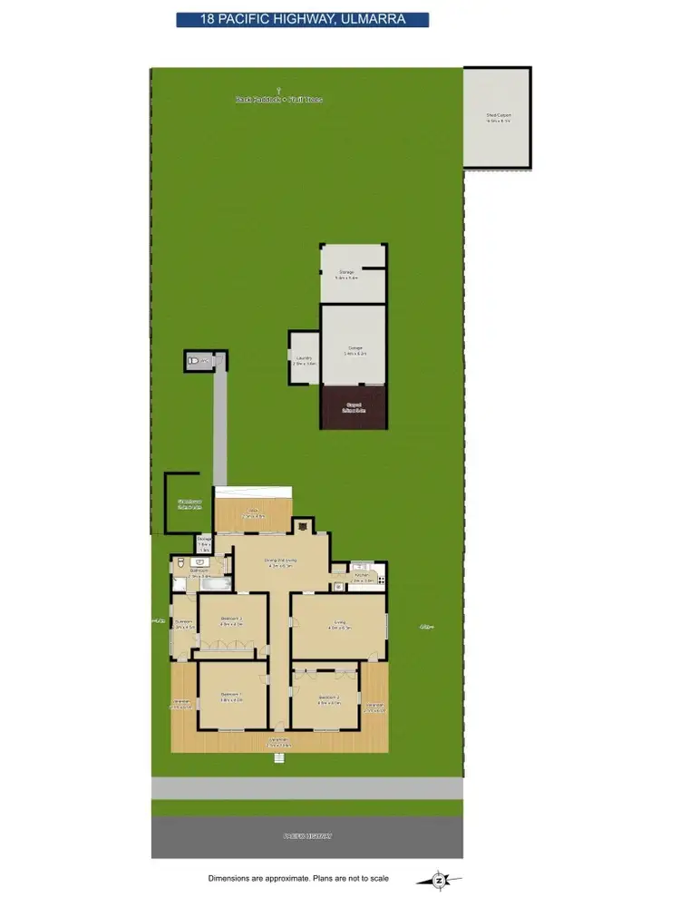Floorplan of Homely house listing, 18 Pacific Highway, Ulmarra NSW 2462