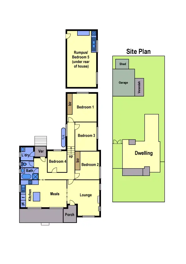 Floorplan of Homely house listing, 46 Yarra Avenue, Reservoir VIC 3073