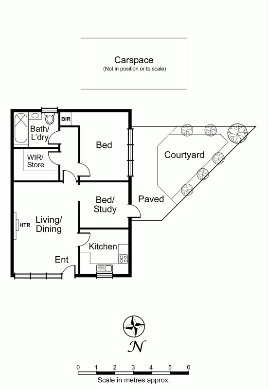 Floorplan of Homely apartment listing, 4/236 Wattletree Road, Malvern VIC 3144