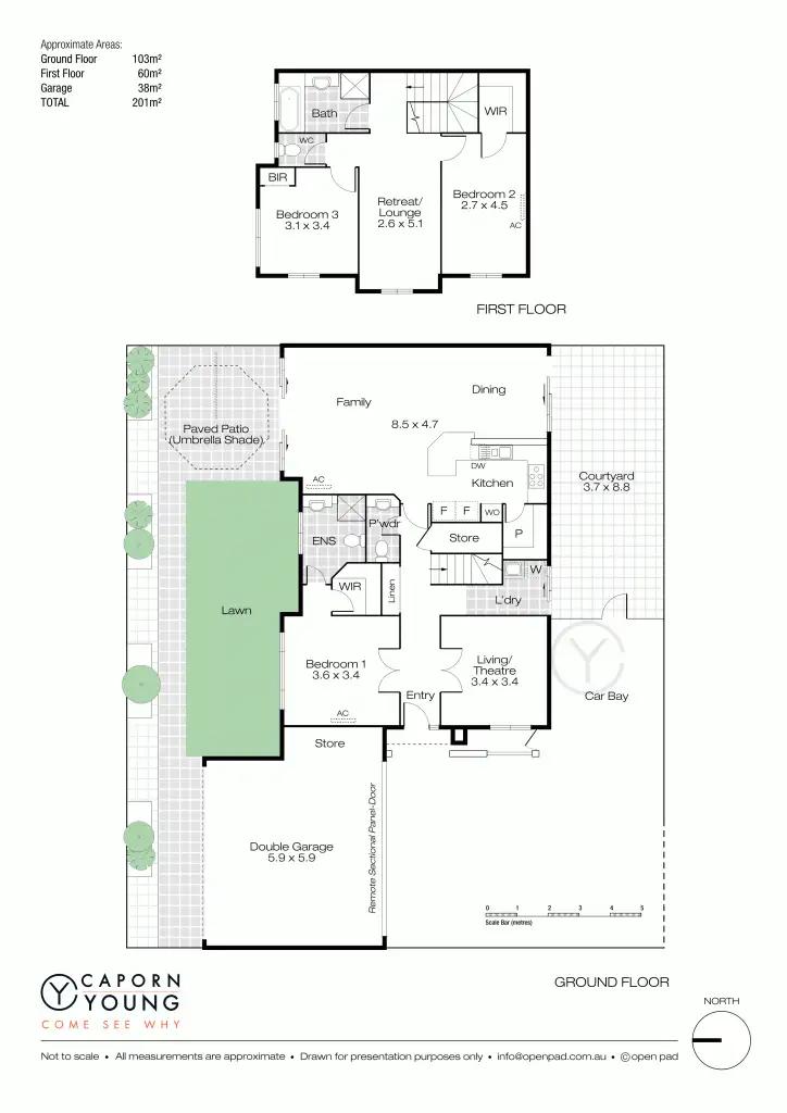 Floorplan of Homely house listing, 20B Staton Road, East Fremantle WA 6158