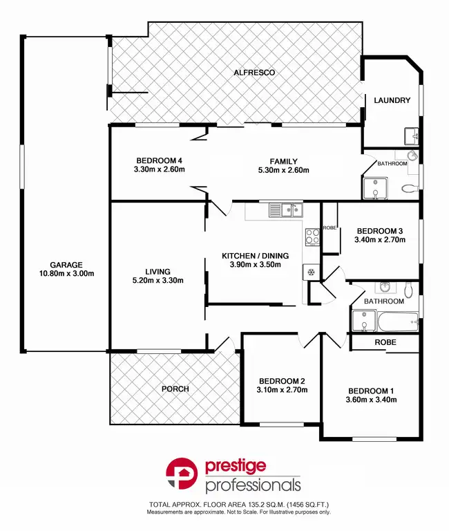 Floorplan of Homely house listing, 23 Maddecks Avenue, Moorebank NSW 2170