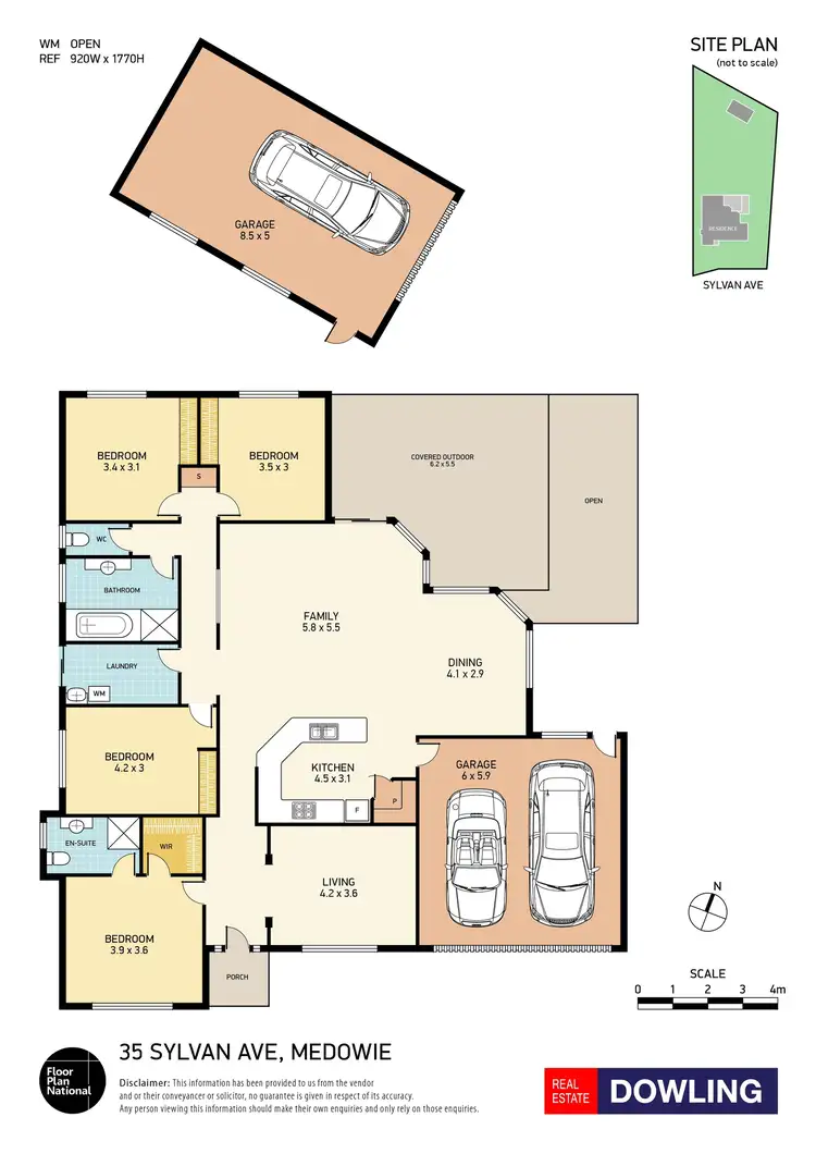 Floorplan of Homely house listing, 35 Sylvan Avenue, Medowie NSW 2318
