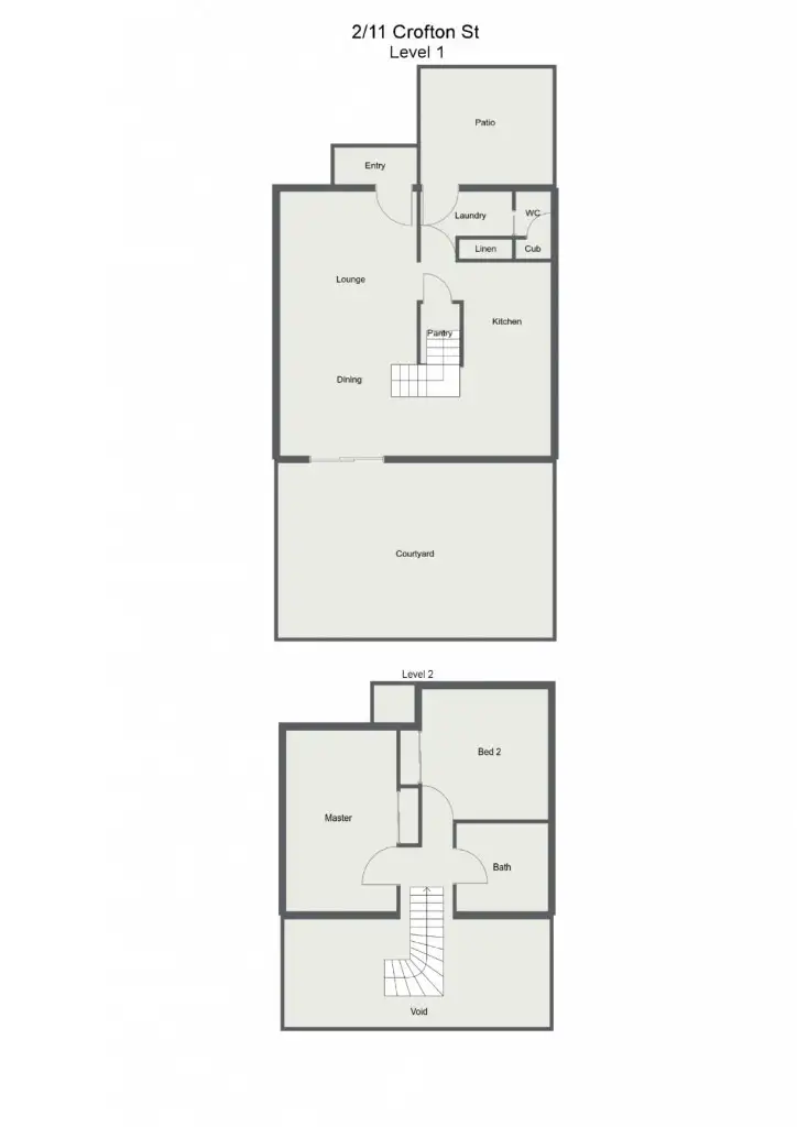 Floorplan of Homely unit listing, 2/11 Crofton Street, Echuca VIC 3564