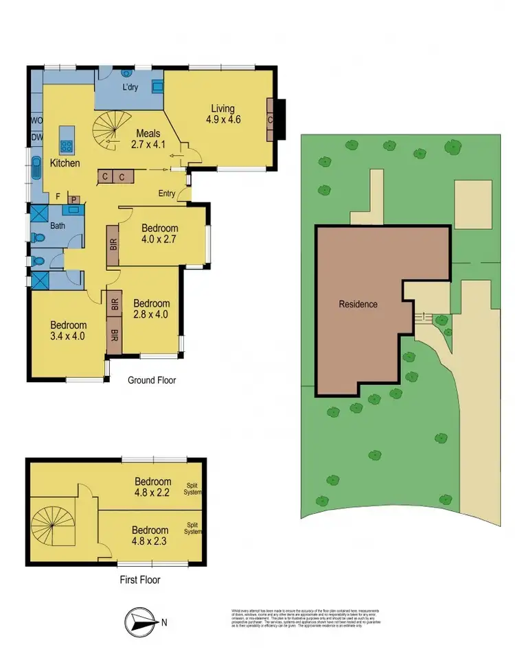 Floorplan of Homely house listing, 2 Willanjie Court, Bundoora VIC 3083