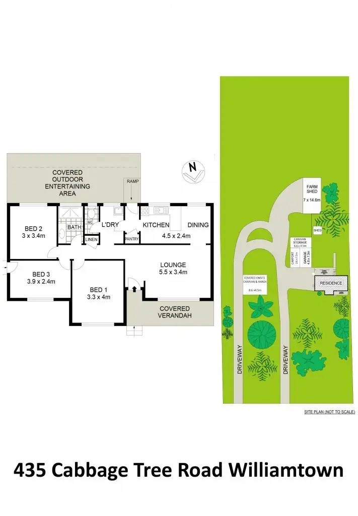 Floorplan of Homely house listing, 435 Cabbage Tree Road, Williamtown NSW 2318
