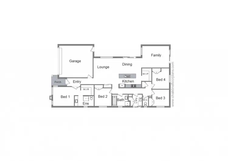 Floorplan of Homely house listing, 103 Malcolm Street, Mansfield VIC 3722