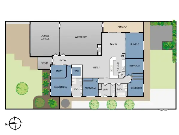 Floorplan of Homely house listing, 13 Bridgewater Way, Truganina VIC 3029