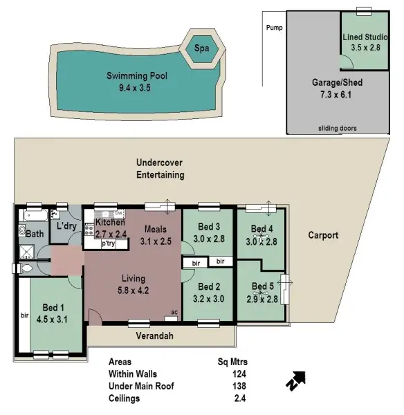 Floorplan of Homely house listing, 9 Wilson Court, Mount Barker SA 5251