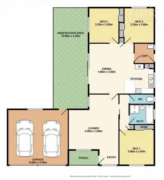 Floorplan of Homely house listing, 12 Campaspe Street, West Wodonga VIC 3690