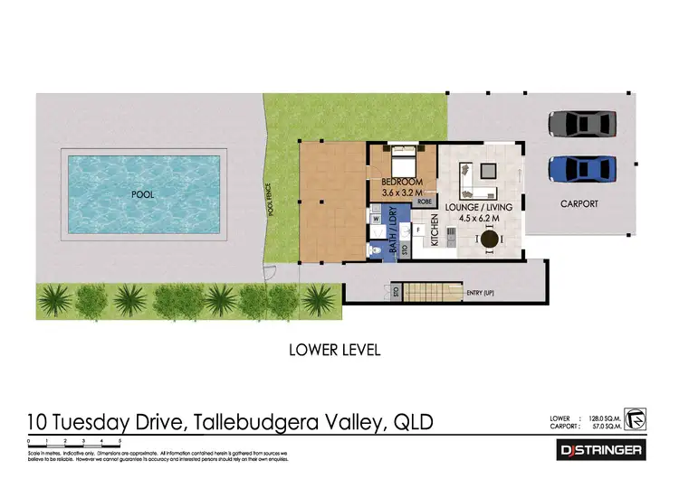 Floorplan of Homely house listing, 10 Tuesday Drive, Tallebudgera Valley QLD 4228