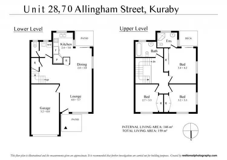 Floorplan of Homely townhouse listing, 28/70 Allingham Street, Kuraby QLD 4112