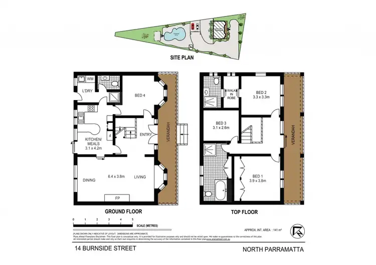Floorplan of Homely house listing, 14 Burnside Street, North Parramatta NSW 2151
