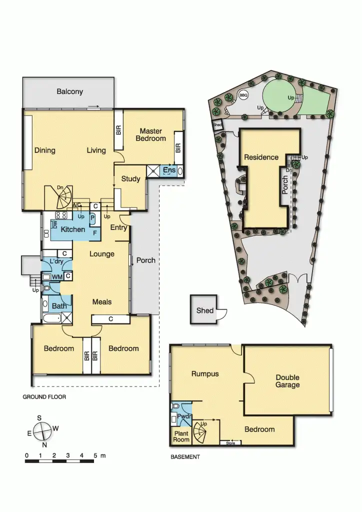Floorplan of Homely house listing, 5 Kurdian Court, Yallambie VIC 3085