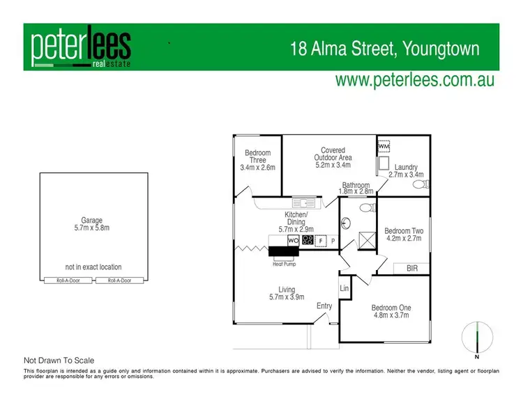 Floorplan of Homely house listing, 18 Alma Street, Youngtown TAS 7249