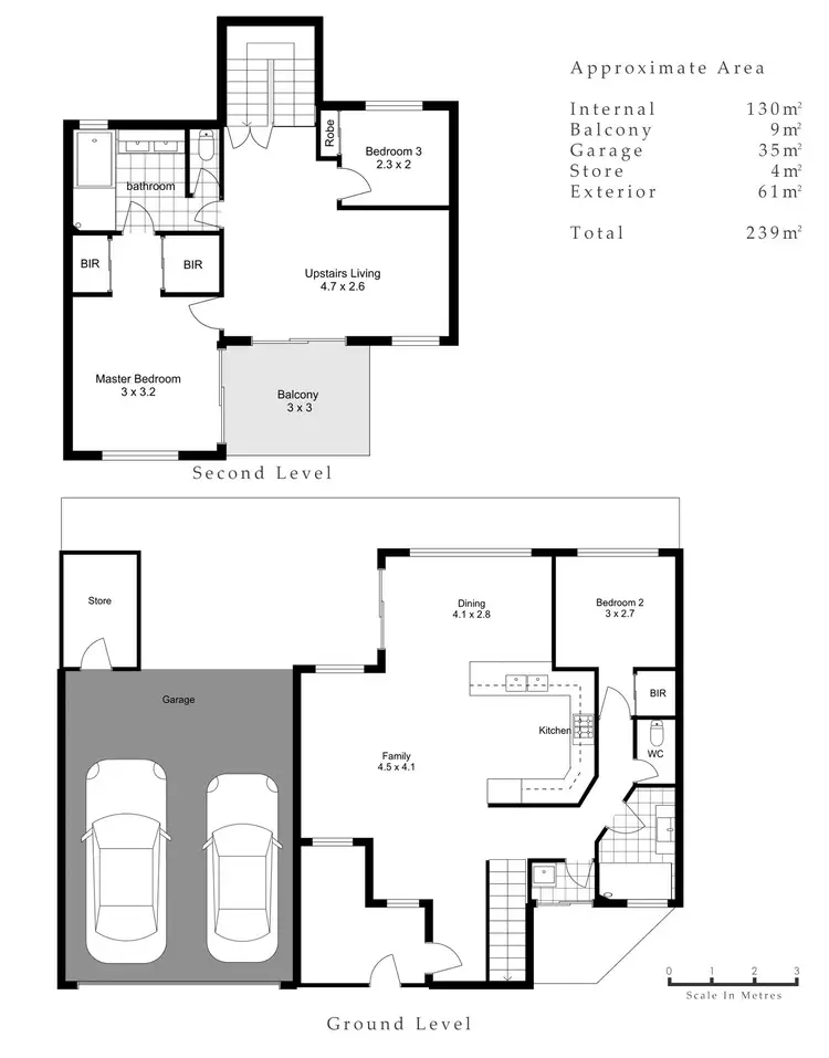 Floorplan of Homely townhouse listing, 2/8 Eric Street, Como WA 6152