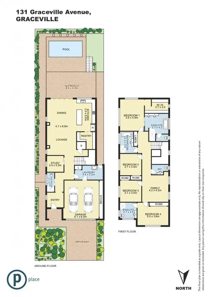 Floorplan of Homely house listing, 131 Graceville Avenue, Graceville QLD 4075