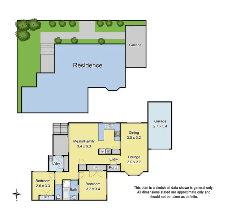 Floorplan of Homely unit listing, 3/12 Daisy Street, Heathmont VIC 3135