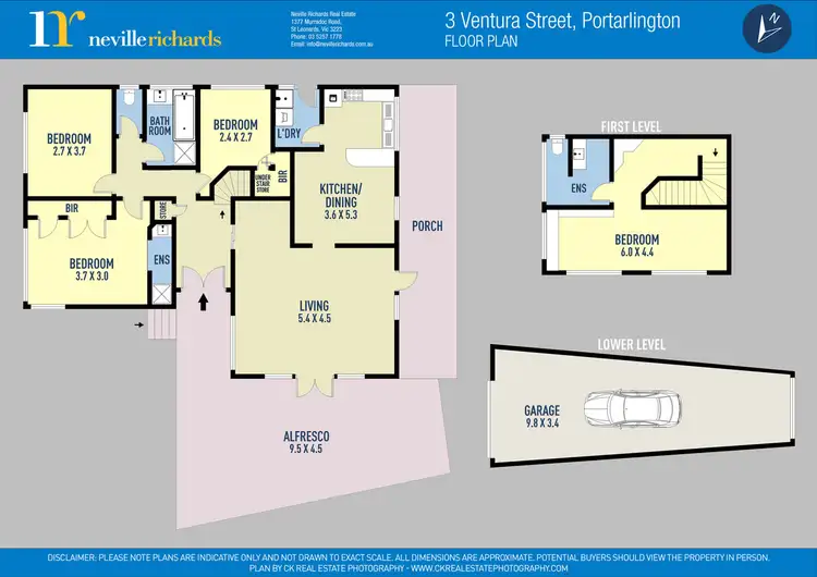 Floorplan of Homely house listing, 3 Ventura Street, Portarlington VIC 3223