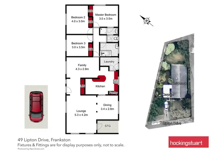 Floorplan of Homely house listing, 49 Lipton Drive, Frankston VIC 3199