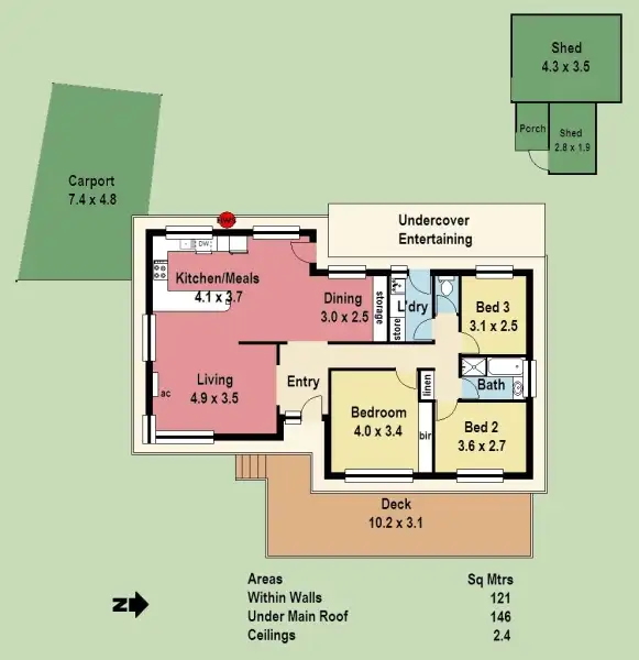 Floorplan of Homely house listing, 8 Sandercock Road, Crafers SA 5152