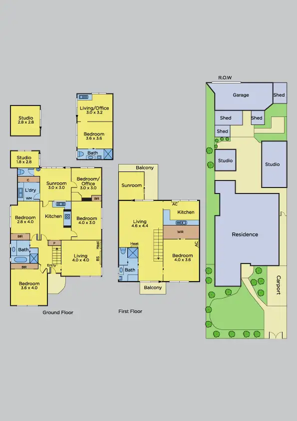 Floorplan of Homely house listing, 13 Bena Street, Yarraville VIC 3013