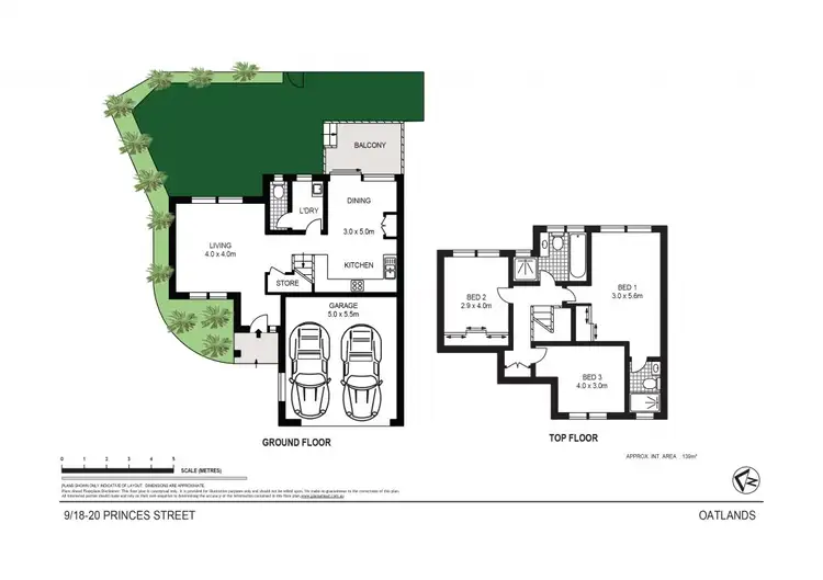Floorplan of Homely townhouse listing, 9/18-20 Prince Street, Oatlands NSW 2117