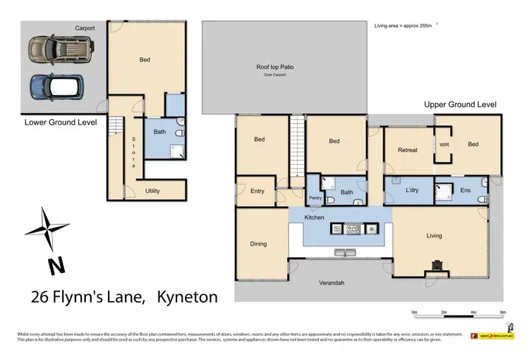 Floorplan of Homely house listing, 26 Flynns Lane, Kyneton VIC 3444