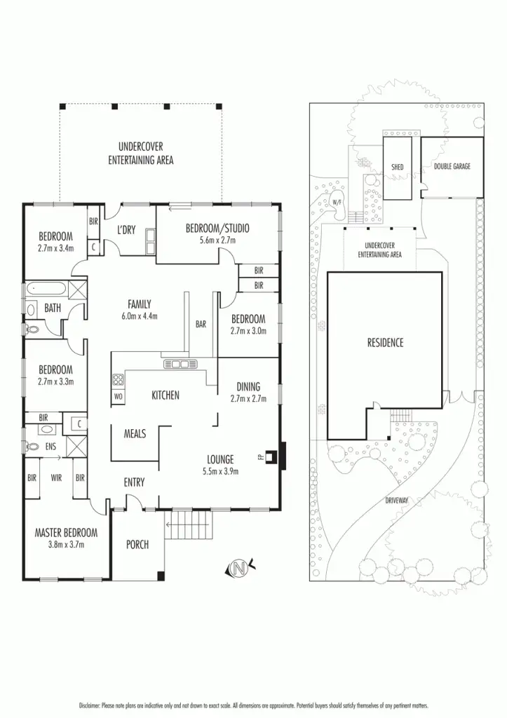 Floorplan of Homely house listing, 4 Highview Drive, Mooroolbark VIC 3138