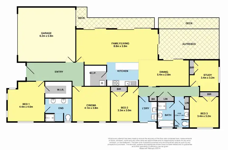 Floorplan of Homely house listing, 8 Tea Tree Rise, Torquay VIC 3228