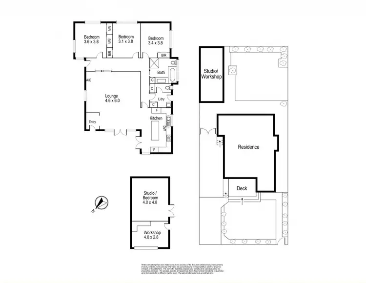 Floorplan of Homely house listing, 7 Robins Avenue, Reservoir VIC 3073