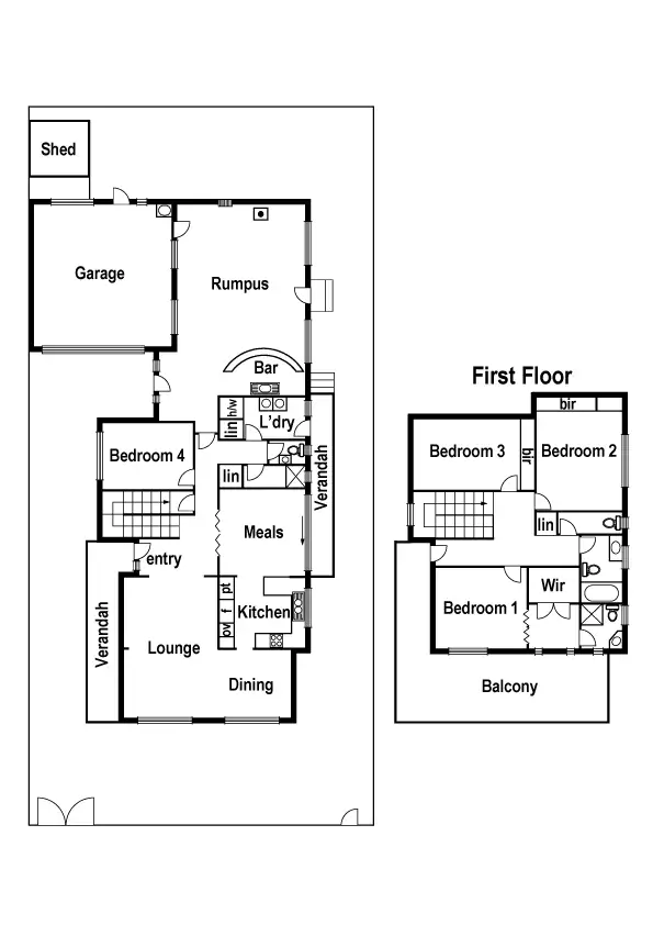 Floorplan of Homely house listing, 16 Moira Avenue, Reservoir VIC 3073
