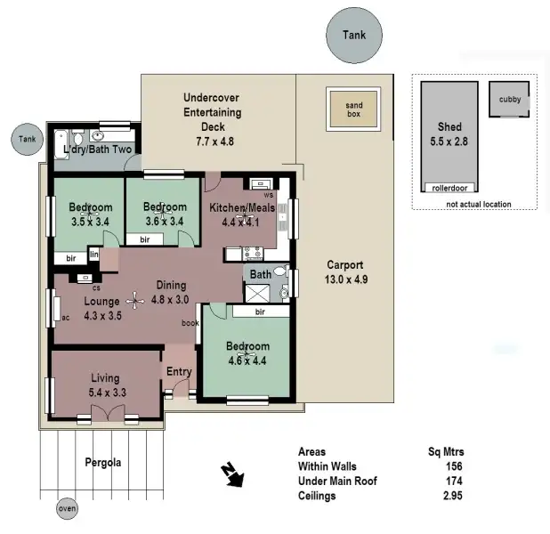 Floorplan of Homely house listing, 18 Elizabeth Street, Woodside SA 5244
