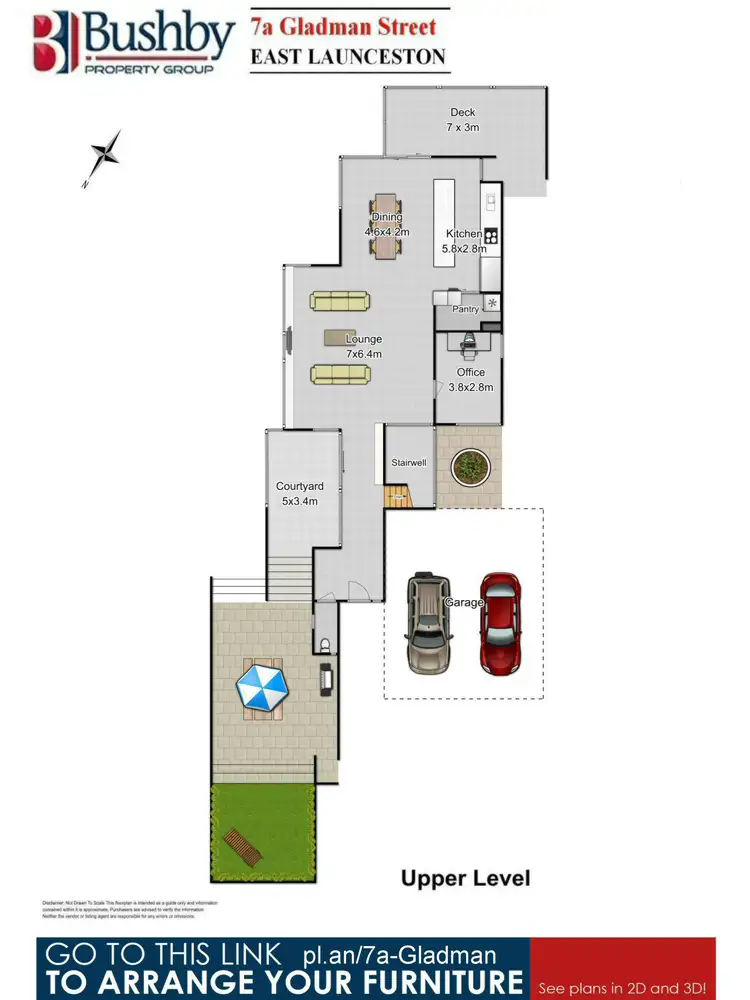 Floorplan of Homely house listing, 7A Gladman Street, East Launceston TAS 7250